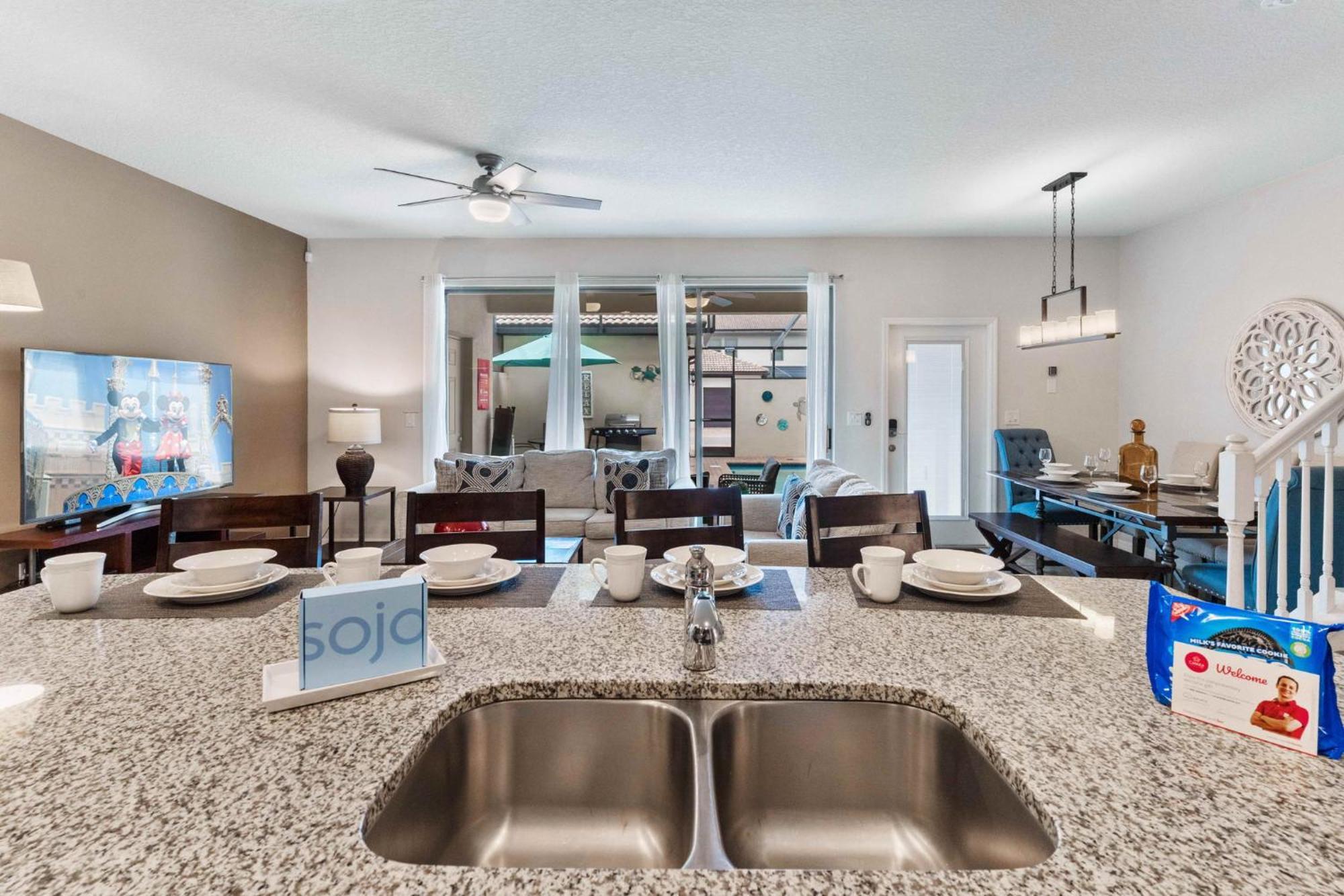 Townhome With Private Pool, Bbq & Free Waterpark Kissimmee Esterno foto