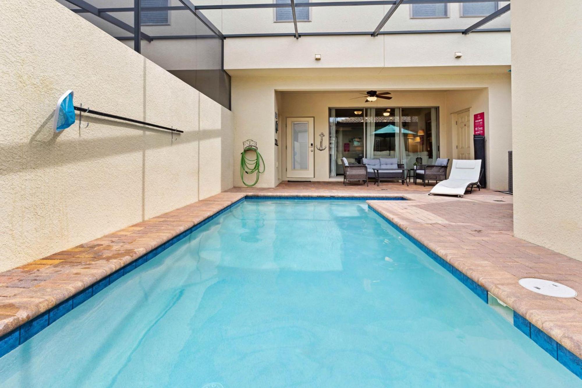 Townhome With Private Pool, Bbq & Free Waterpark Kissimmee Esterno foto