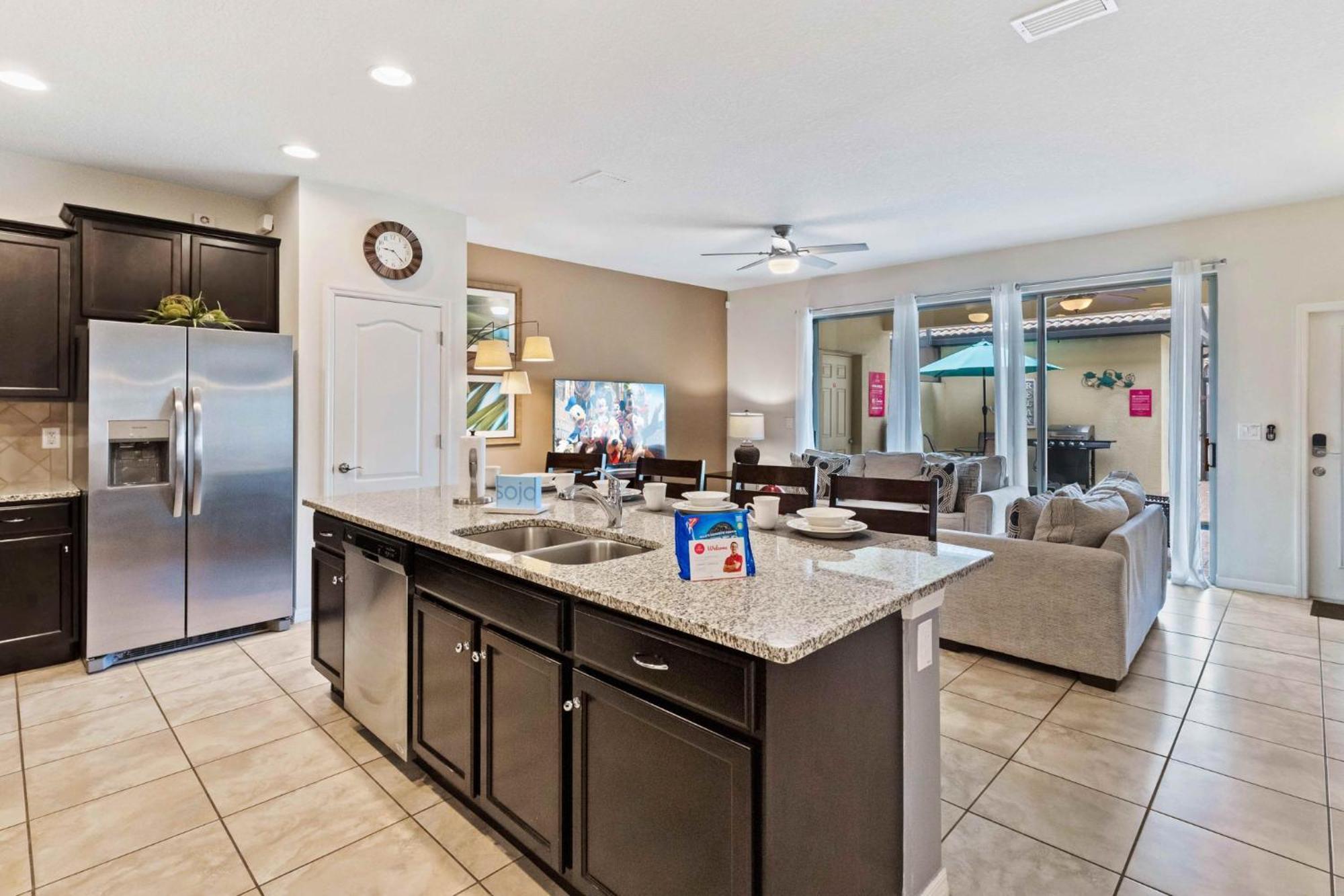 Townhome With Private Pool, Bbq & Free Waterpark Kissimmee Esterno foto