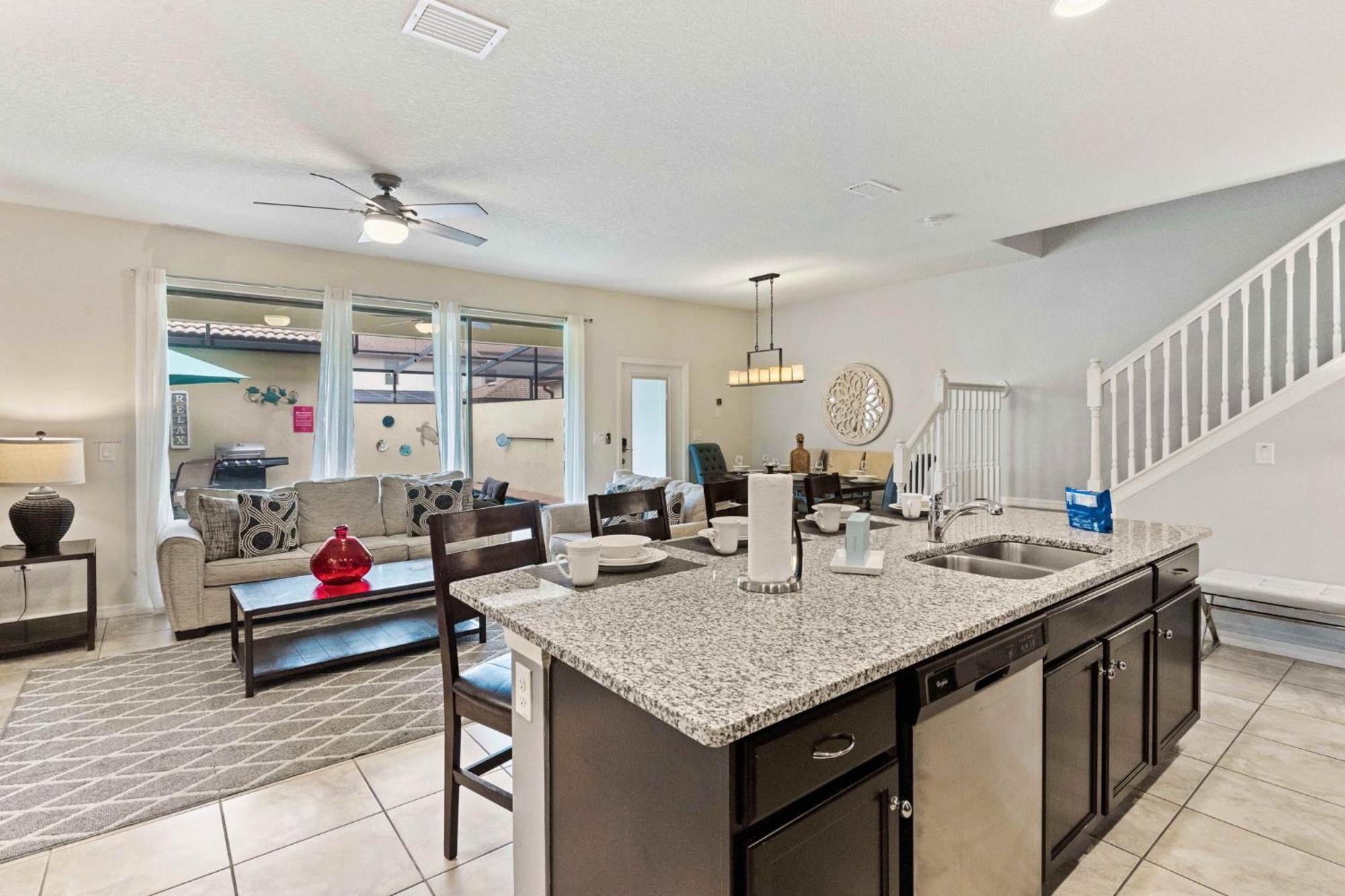 Townhome With Private Pool, Bbq & Free Waterpark Kissimmee Esterno foto